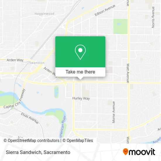 Mapa de Sierra Sandwich