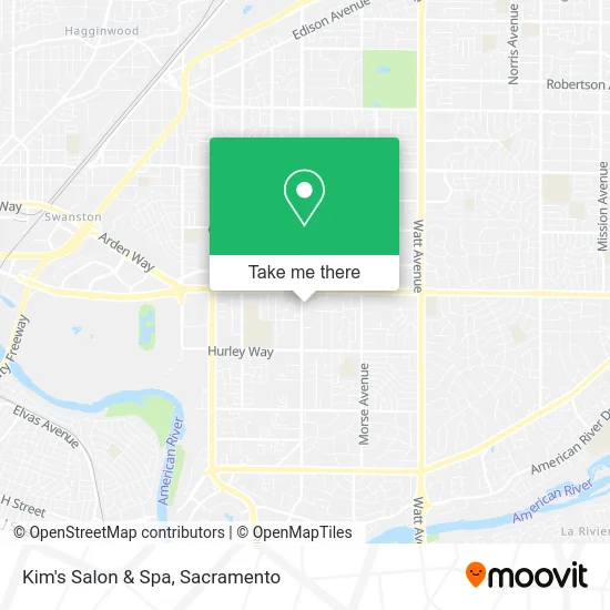Mapa de Kim's Salon & Spa