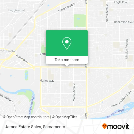 Mapa de James Estate Sales