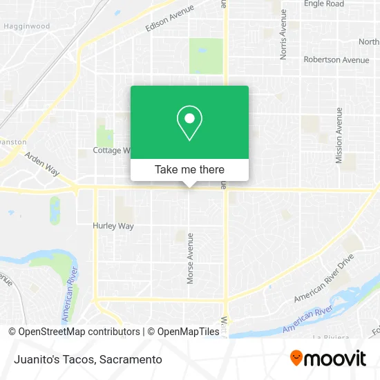 Mapa de Juanito's Tacos