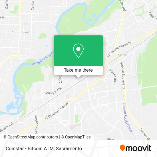 Coinstar - Bitcoin ATM map