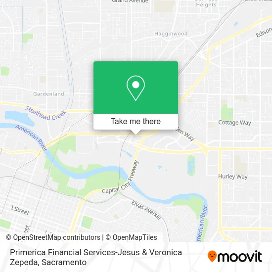 Mapa de Primerica Financial Services-Jesus & Veronica Zepeda