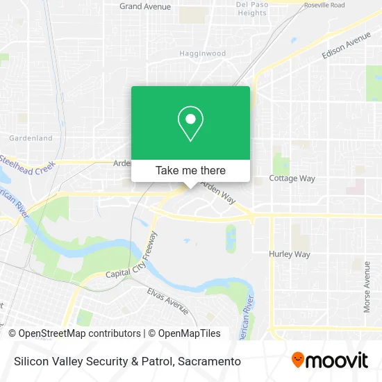 Silicon Valley Security & Patrol map