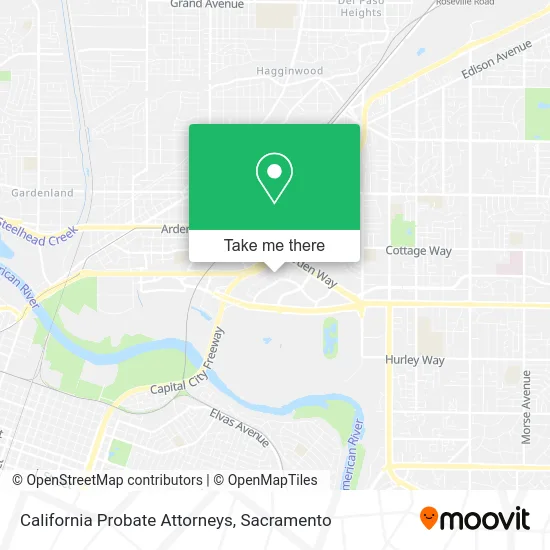 Mapa de California Probate Attorneys