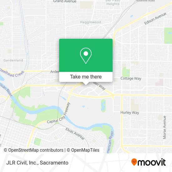 Mapa de JLR Civil, Inc.