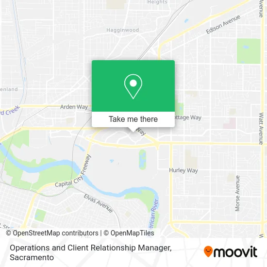 Operations and Client Relationship Manager map