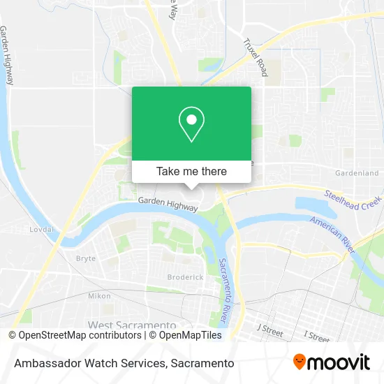 Ambassador Watch Services map