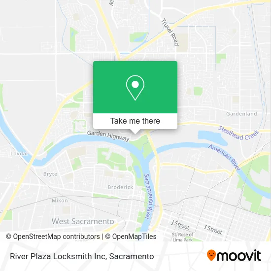 Mapa de River Plaza Locksmith Inc