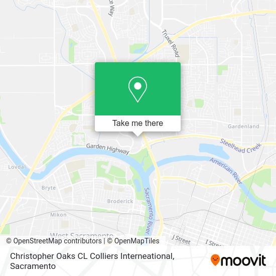 Christopher Oaks CL Colliers Interneational map
