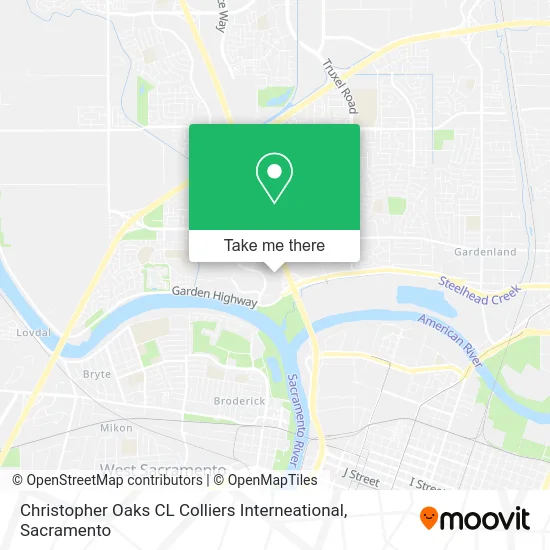 Mapa de Christopher Oaks CL Colliers Interneational