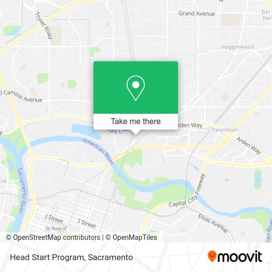 Head Start Program map