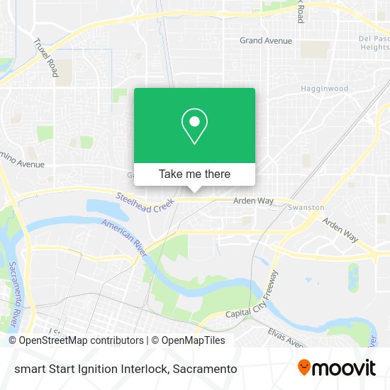 smart Start Ignition Interlock map