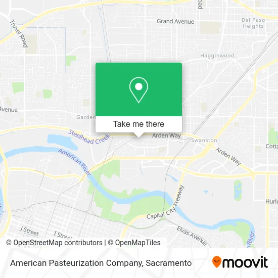 Mapa de American Pasteurization Company