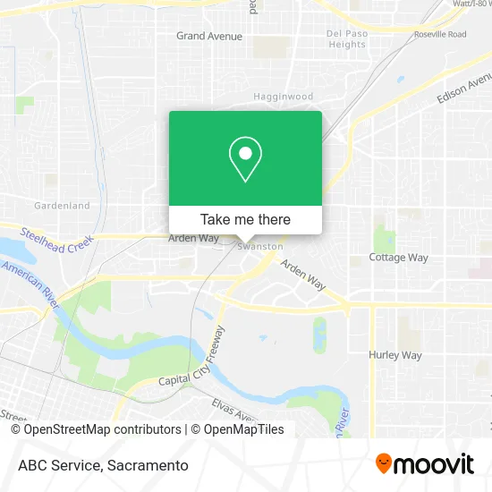 Mapa de ABC Service