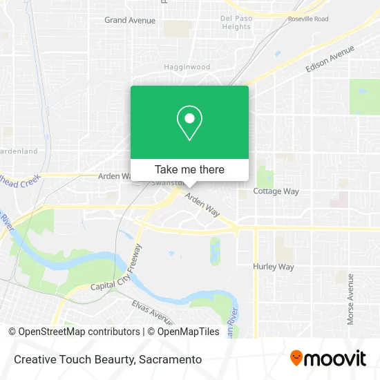 Mapa de Creative Touch Beaurty