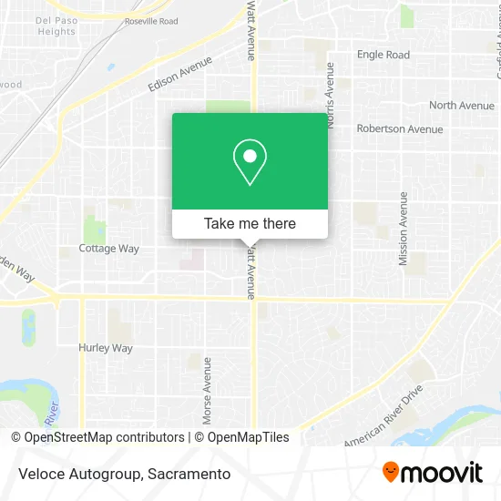 Mapa de Veloce Autogroup