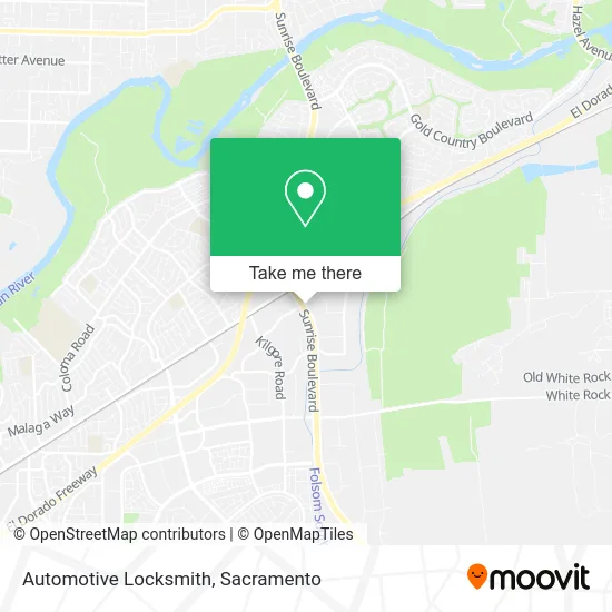 Automotive Locksmith map