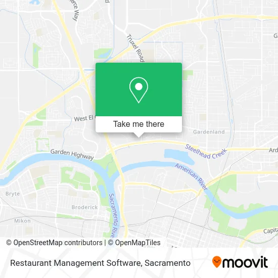 Mapa de Restaurant Management Software