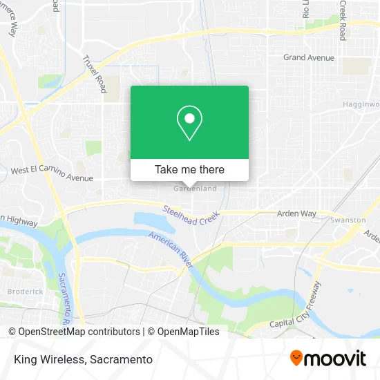 Mapa de King Wireless