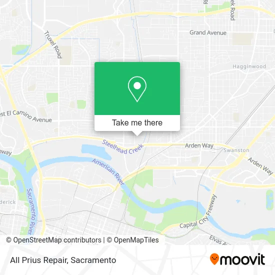 Mapa de All Prius Repair