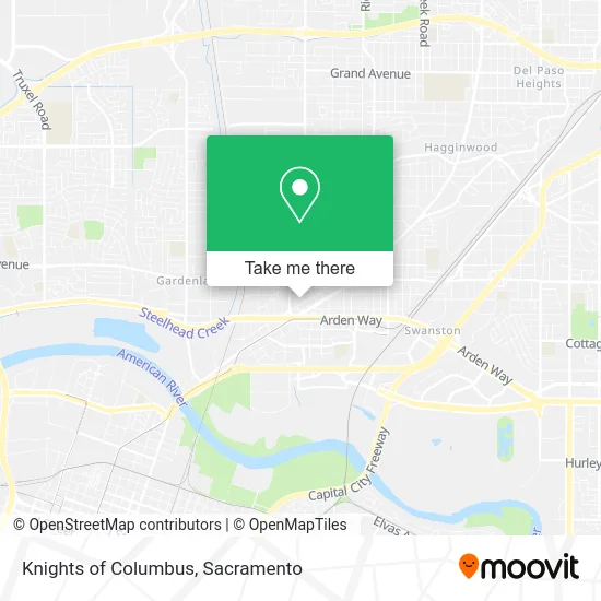 Mapa de Knights of Columbus