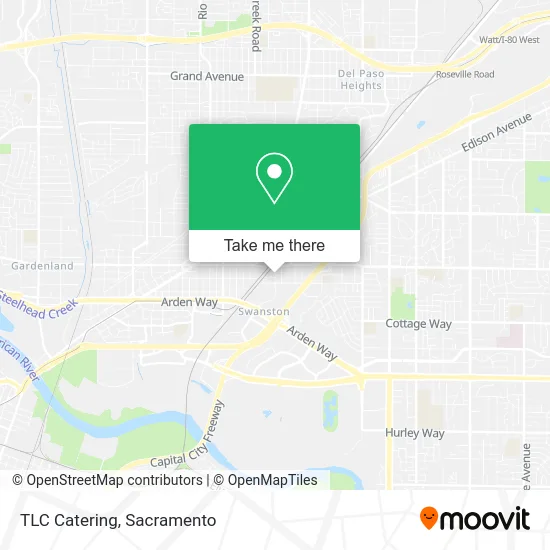 Mapa de TLC Catering