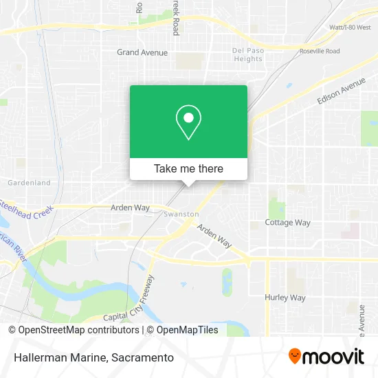 Mapa de Hallerman Marine