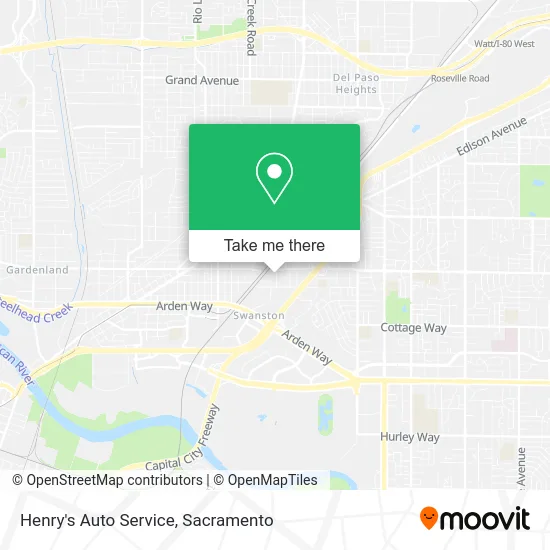 Mapa de Henry's Auto Service