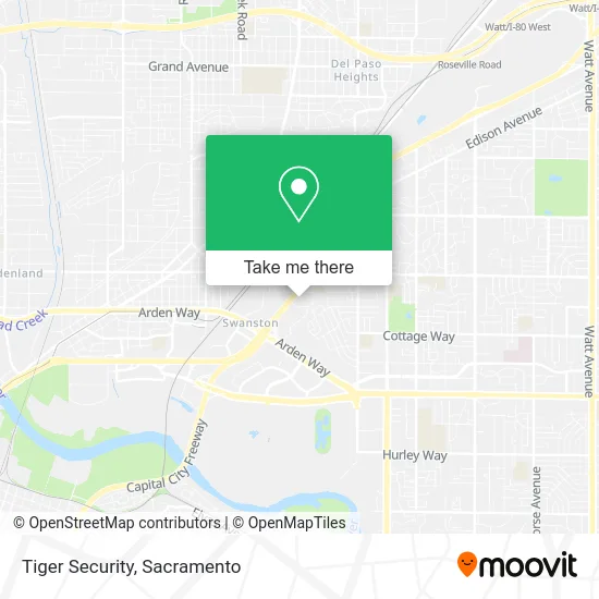 Mapa de Tiger Security