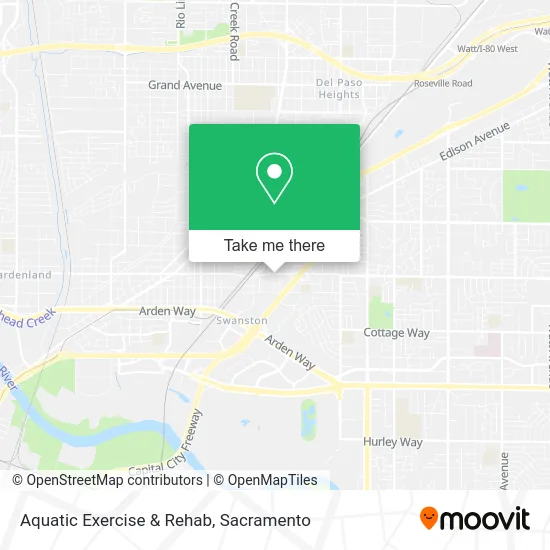 Mapa de Aquatic Exercise & Rehab