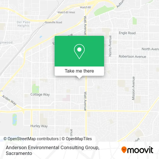 Anderson Environmental Consulting Group map