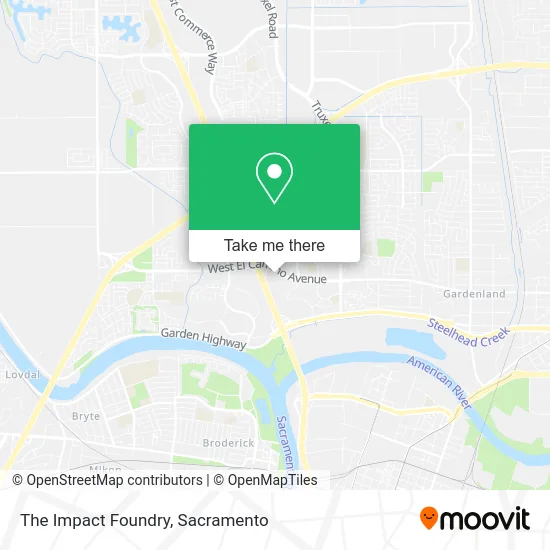 Mapa de The Impact Foundry