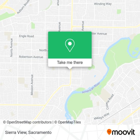Sierra View map