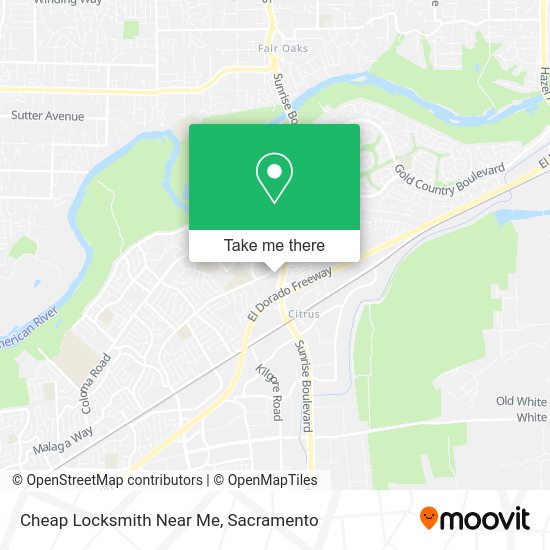 Cheap Locksmith Near Me map