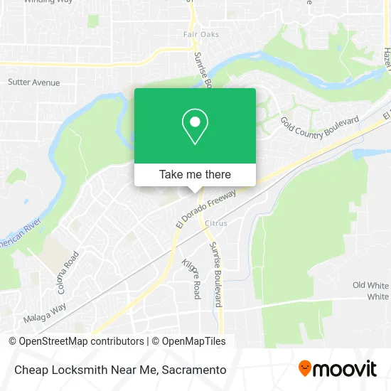 Cheap Locksmith Near Me map