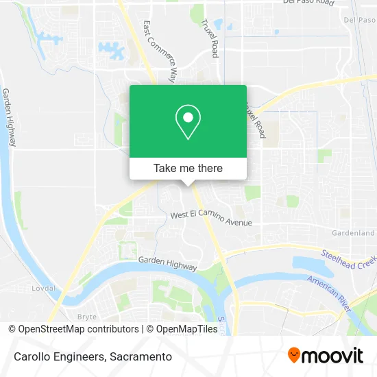 Carollo Engineers map