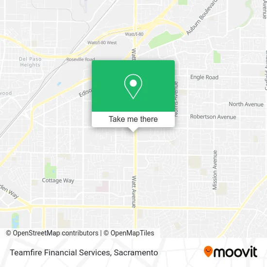 Teamfire Financial Services map