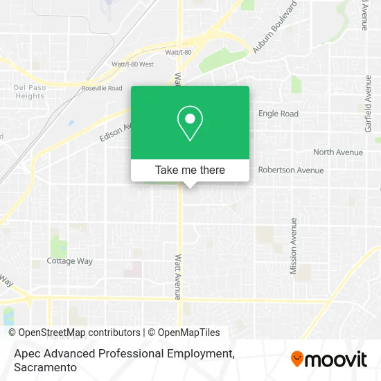 Apec Advanced Professional Employment map