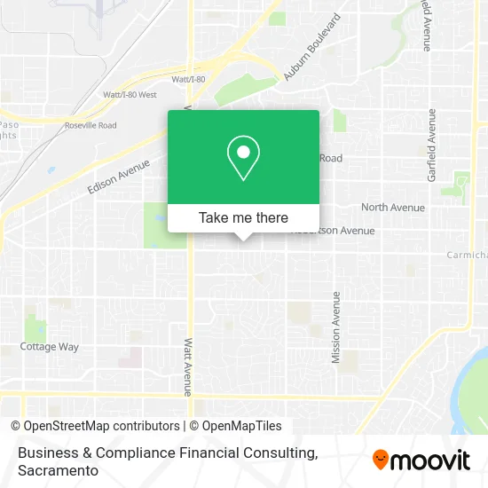 Business & Compliance Financial Consulting map