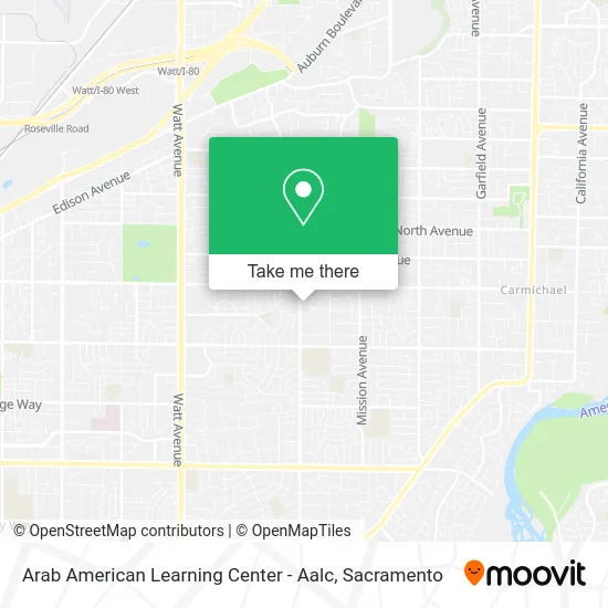 Arab American Learning Center - Aalc map