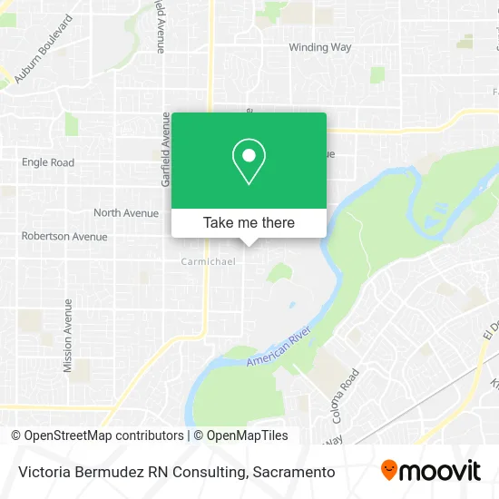 Victoria Bermudez RN Consulting map