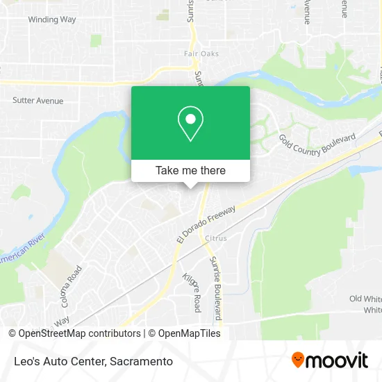 Leo's Auto Center map