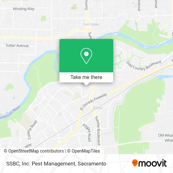 SSBC, Inc. Pest Management map