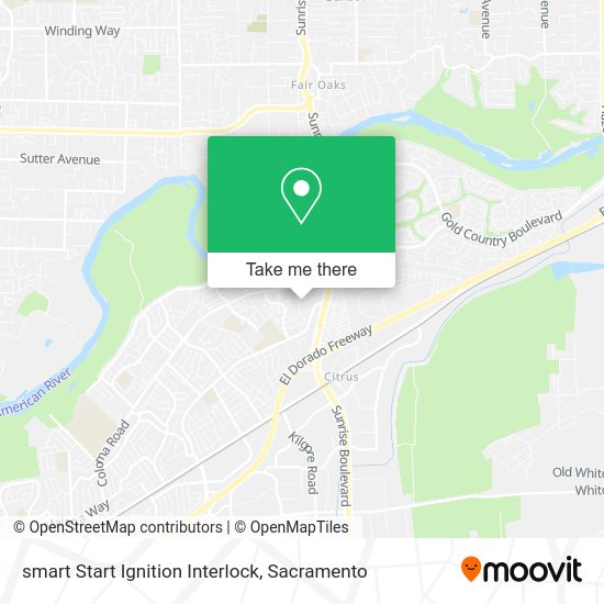 smart Start Ignition Interlock map