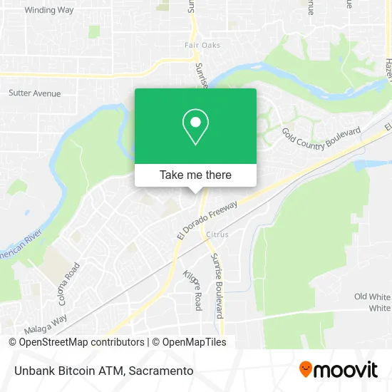 Unbank Bitcoin ATM map