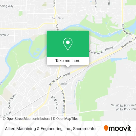 Allied Machining & Engineering, Inc. map