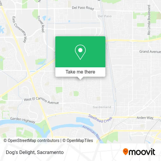 Dog's Delight map