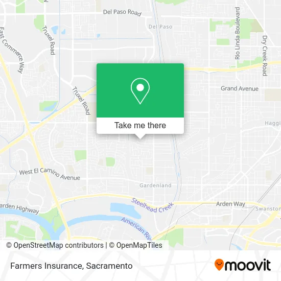 Mapa de Farmers Insurance