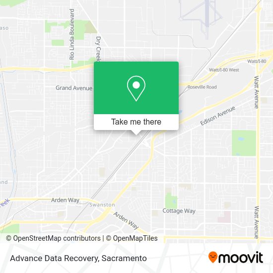 Advance Data Recovery map