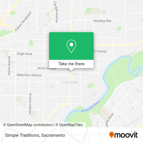 Simple Traditions map